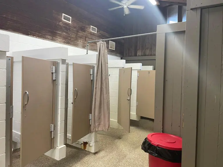 Delaware State Park Shower House Construction