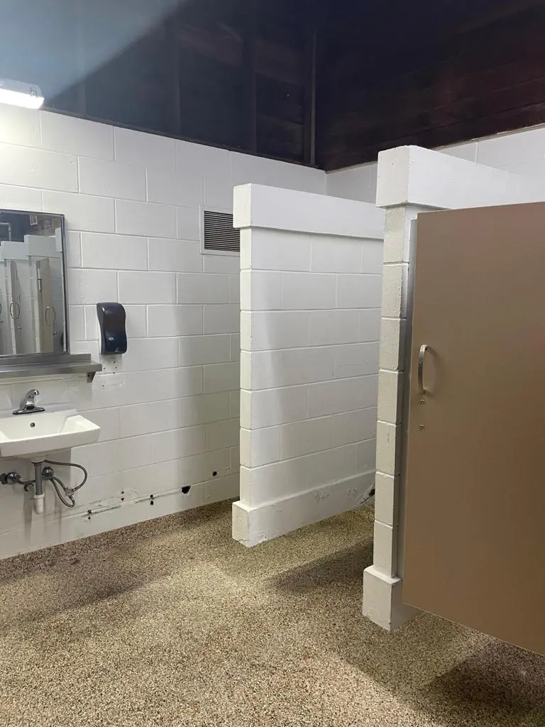 Delaware State Park Shower House Construction